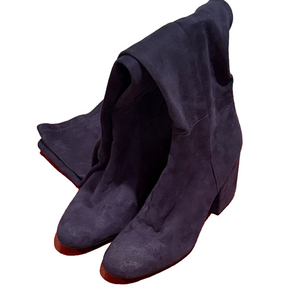 Aldo Midnight Blue Over the Knee Boots